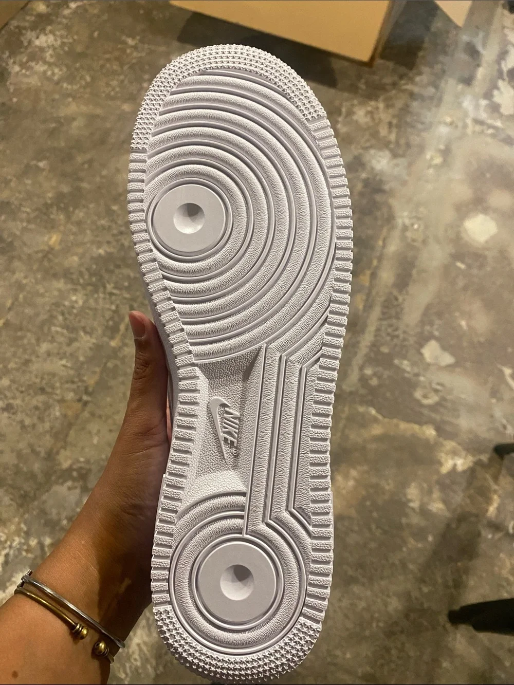 Nike Air Force 1 White Men's Low-Top Leather Sneakers